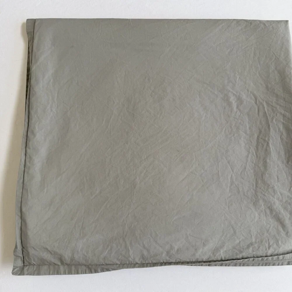 Parachute King / California King Size Duvet Cover 100% Cotton Moss Green